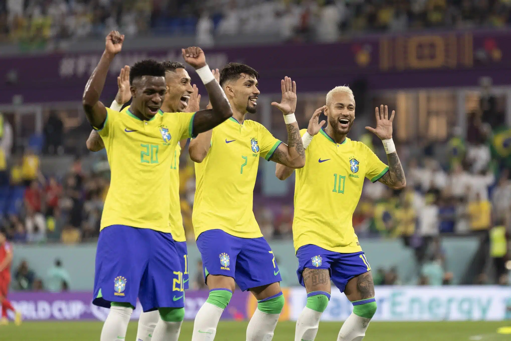 Com atuação de gala no primeiro tempo, Brasil goleia a Coreia do Sul e  avança para as quartas de final da Copa do Mundo - Portal FNT