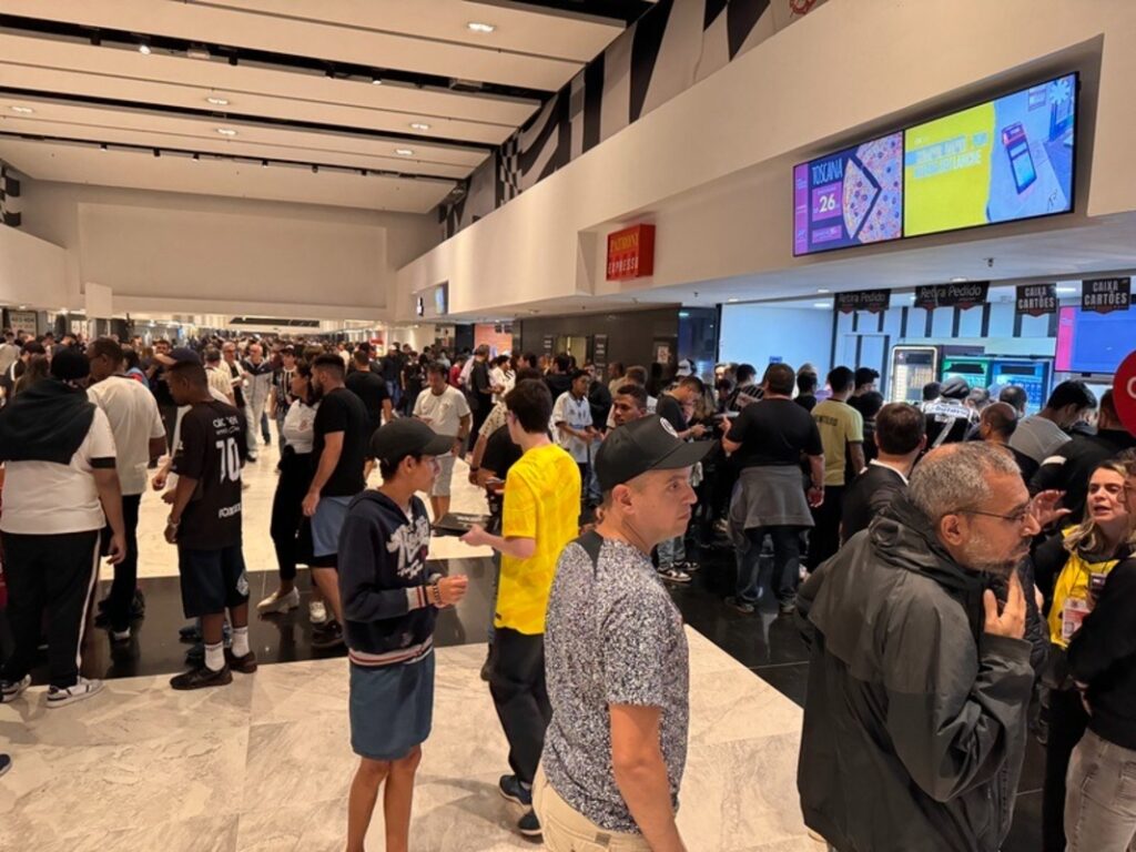 Nova forma de vender nas lanchonetes da Neo Química Arena