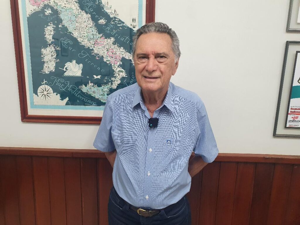 Sempre uma satisfação poder destacar o caríssimo Pedrinho Tasso. Ele que faz parte do quadro associativo da Sociedade Italiana de Franca, entidade da qual foi presidente e hoje é diretor.