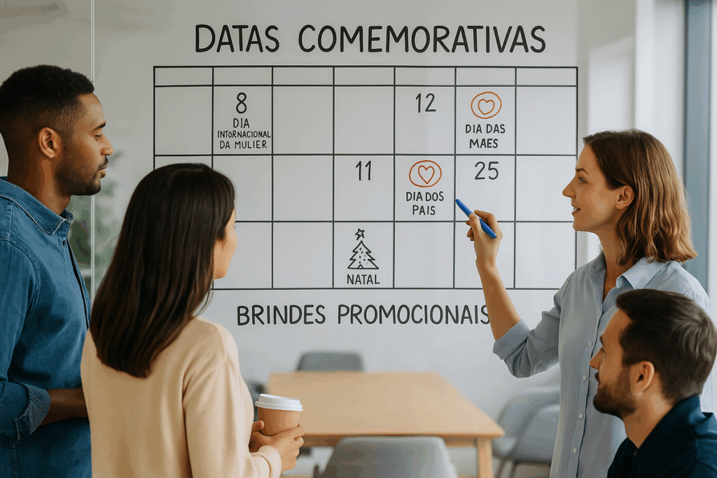 Brindes personalizados fortalecem campanhas sazonais