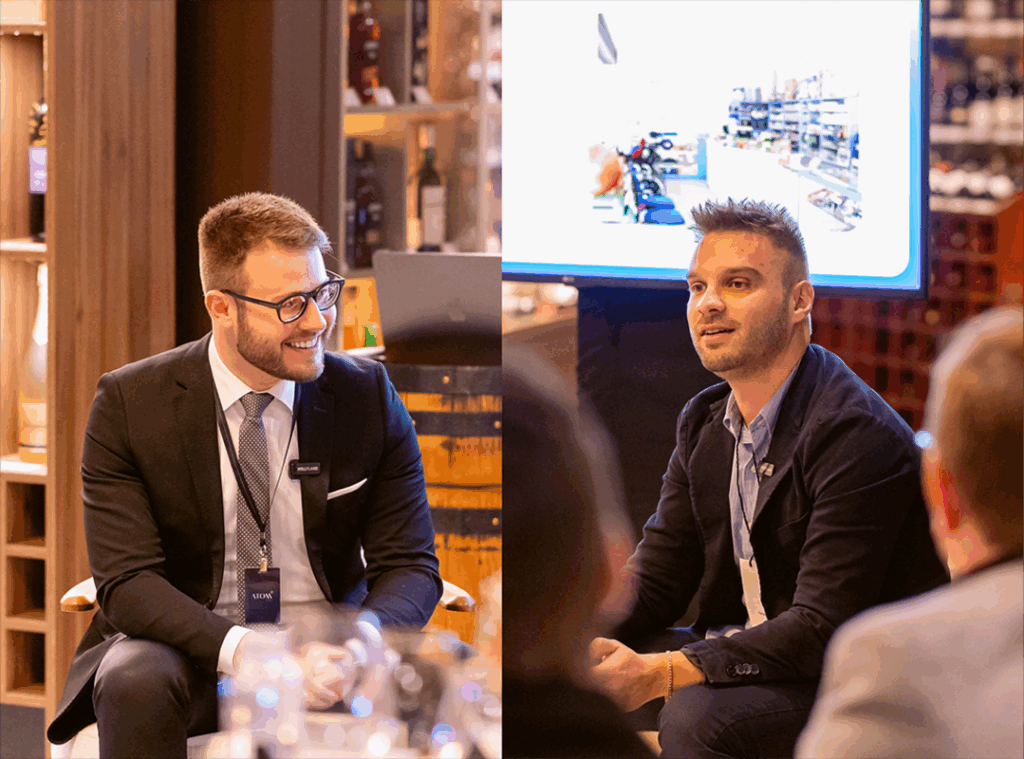 Empresários narram suas jornadas empreendedoras no evento ATOM For Business Empresários narram suas jornadas empreendedoras no evento ATOM For Business