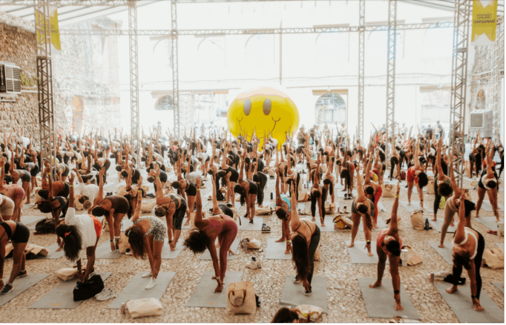 Dove leva Treinão para 1.500 pessoas no Rio de Janeiro