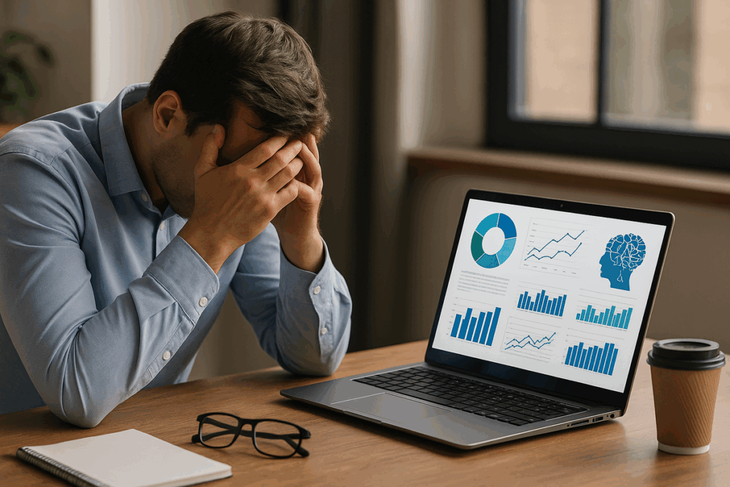 Burnout: líderes adotam IA para prever esgotamento