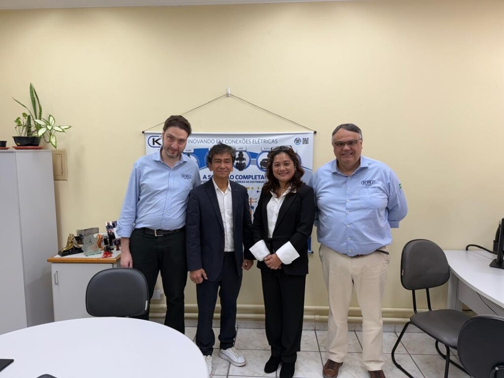 KRJ Conectores fecha acordo inédito com empresa das Filipinas KRJ Conectores fecha acordo inédito com empresa das Filipinas