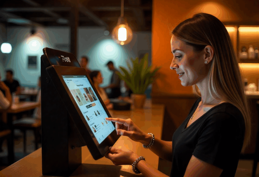 Phygital em ação: totens interativos elevam atendimento