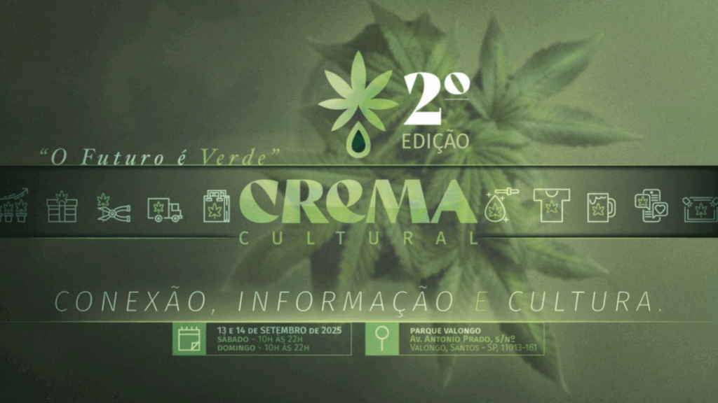 Congresso Crema debate cannabis em Santos/SP