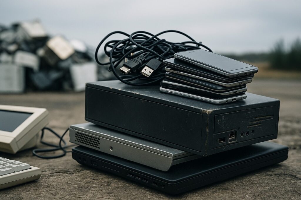 Lixo eletrônico representa riscos e exige soluções seguras