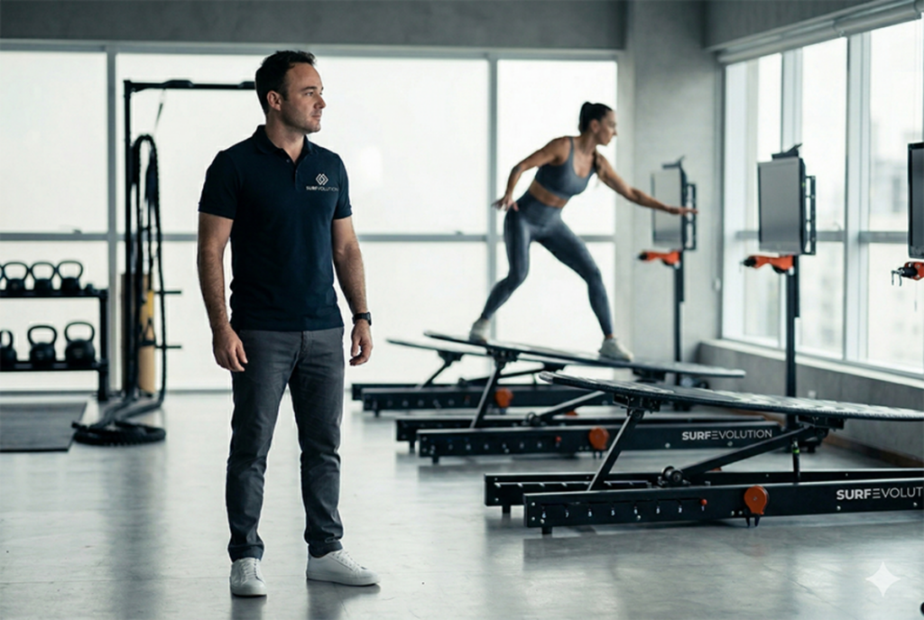 Piscinas de ondas aumentam procura por treino fora da água
