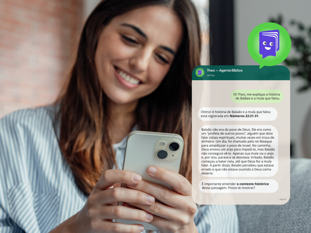 Plataforma lança IA para ensino bíblico infantil no WhatsApp Plataforma lança IA para ensino bíblico infantil no WhatsApp