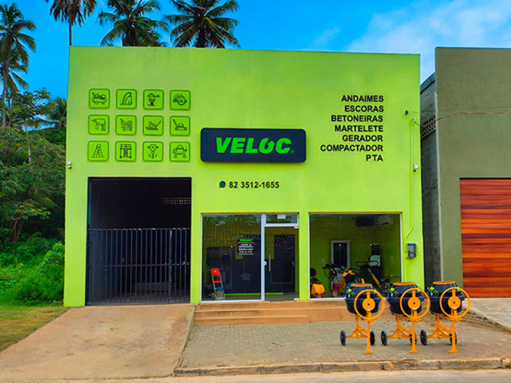 Veloc Locações fortalece obras no Litoral Norte de Alagoas Veloc Locações fortalece obras no Litoral Norte de Alagoas