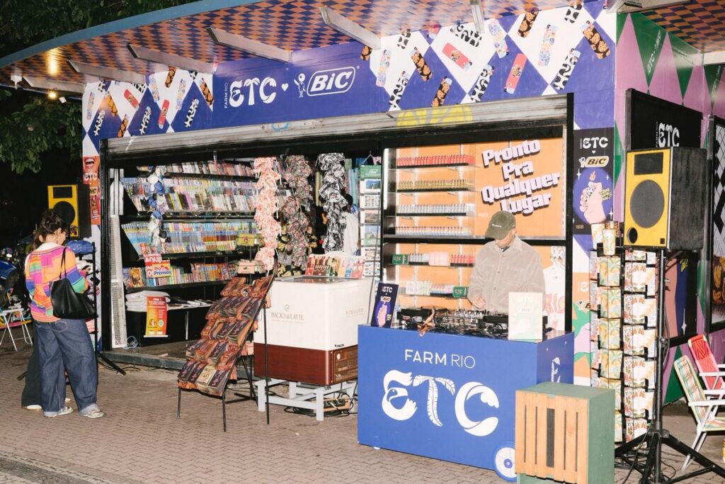 FARM Etc e BIC promovem ativação no Rio para lançar collab FARM Etc e BIC promovem ativação no Rio para lançar collab