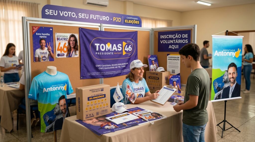 Eleições 2026 elevam demanda por materiais gráficos no país Eleições 2026 elevam demanda por materiais gráficos no país
