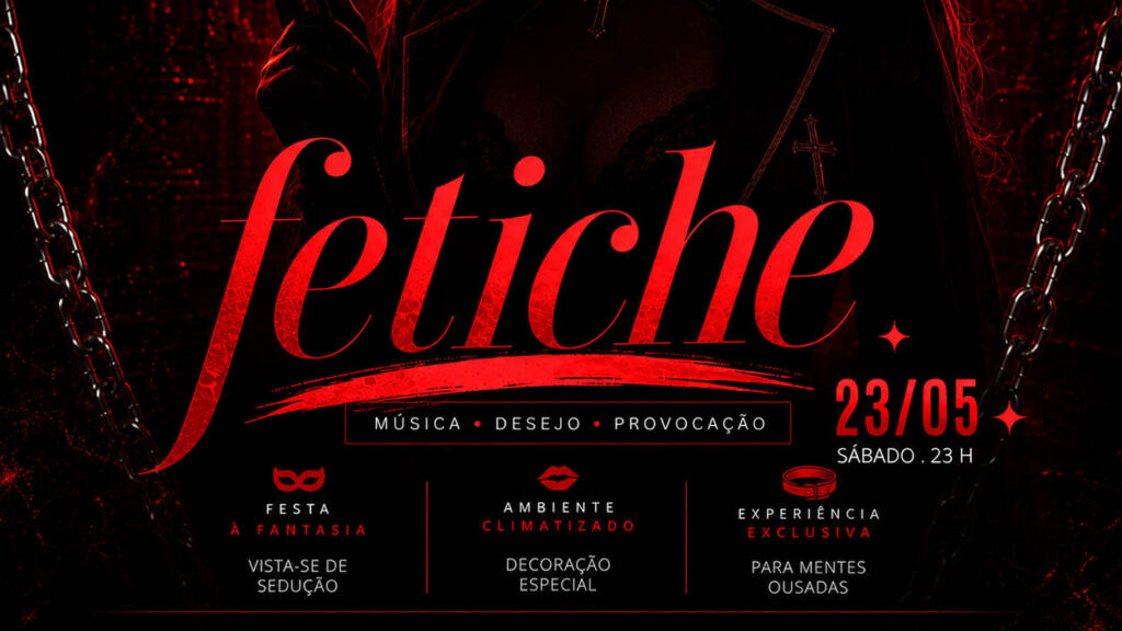 Chilli’s Bar recebe a ousada festa “Fetiche” neste sábado