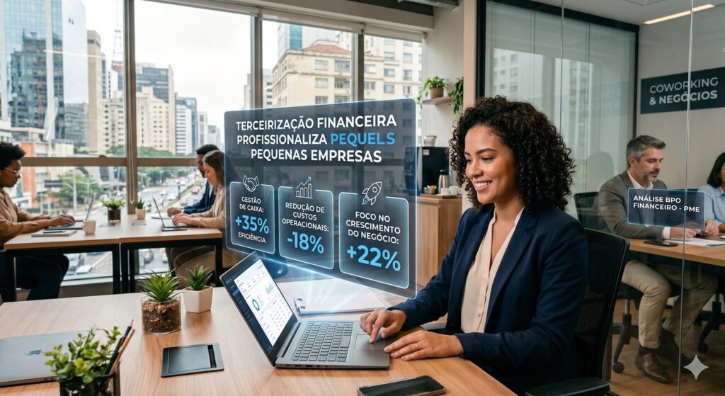Terceirização financeira profissionaliza pequenas empresas Terceirização financeira profissionaliza pequenas empresas