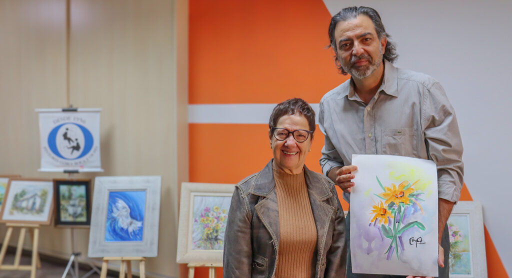 ACIF recebe exposição ‘Arte e Inclusão’ da artista plástica Maria Goret Chagas
