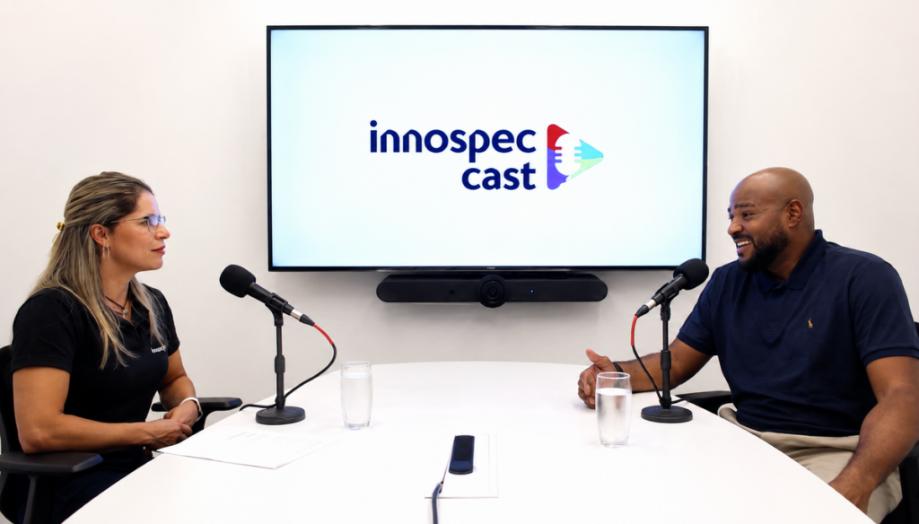 Innospec lança plataforma de podcasts e reúne especialistas Innospec lança plataforma de podcasts e reúne especialistas