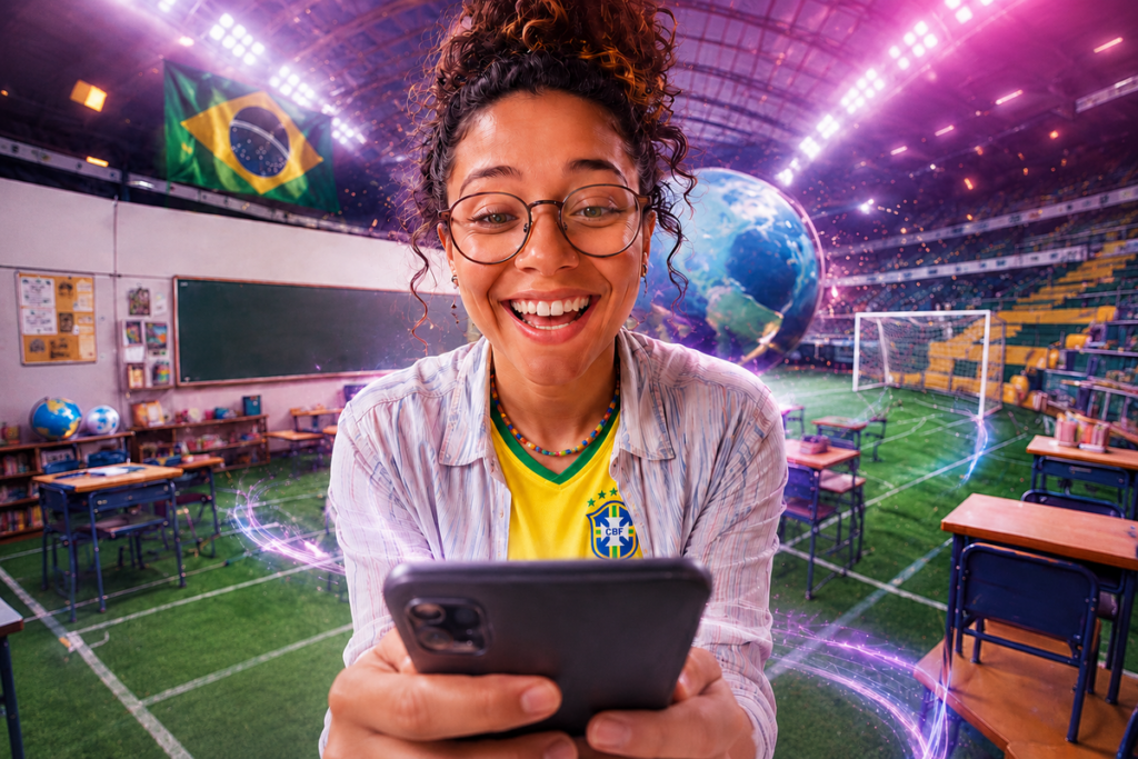 Copa do Mundo inspira atividades com apoio da IA Copa do Mundo inspira atividades com apoio da IA