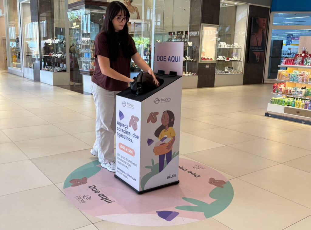 Franca Shopping inicia campanha de arrecadação de agasalhos