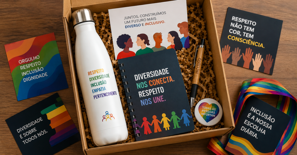 Empresas usam brindes em ações de diversidade Empresas usam brindes em ações de diversidade
