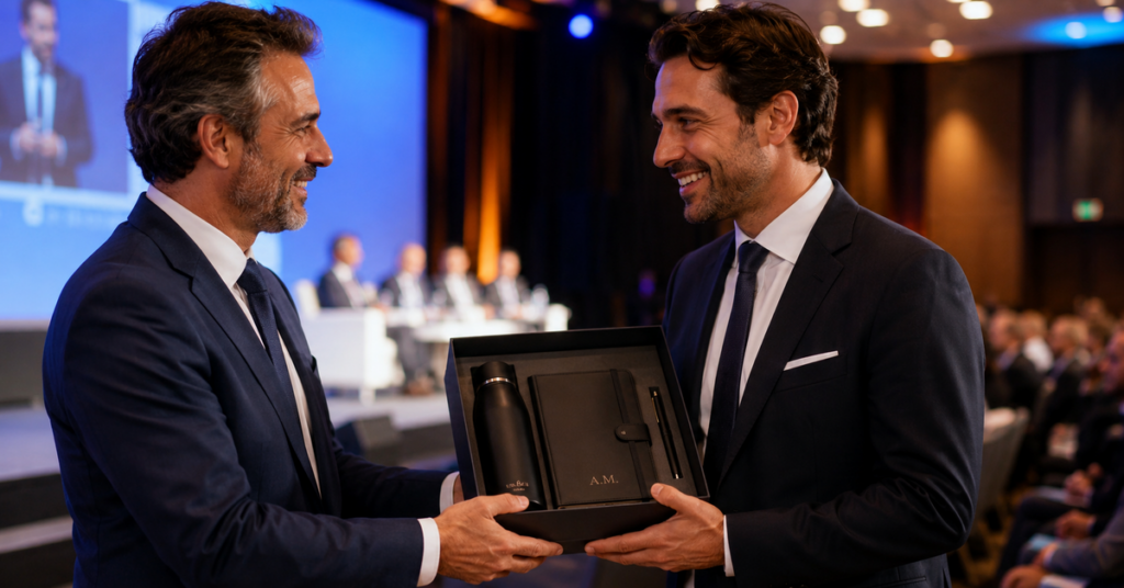 Empresas usam brindes para valorizar palestrantes em eventos Empresas usam brindes para valorizar palestrantes em eventos
