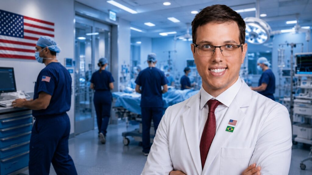 Médicos brasileiros alcançam 87% de aprovação nos EUA