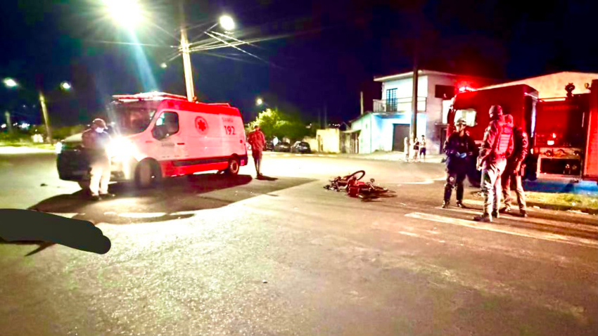Batida entre motocicleta e bicicleta elétrica deixa duas pessoas mortas em Batatais