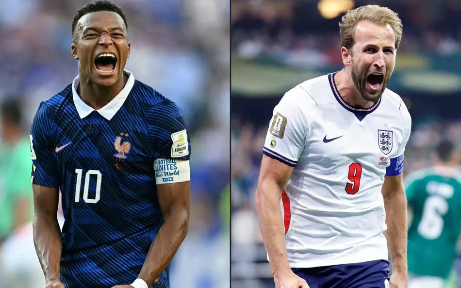 França e Inglaterra fazem duelo mais caro da Copa; veja valores