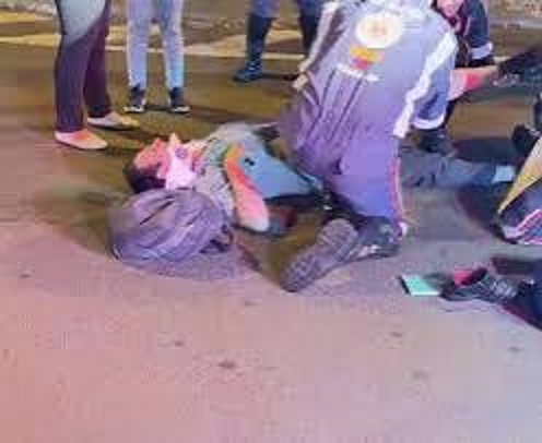 Porteiro fica gravemente ferido após ser atropelado por motocicleta em Franca
