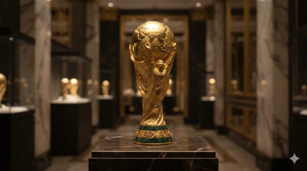 A taça da Copa do Mundo da FIFA é feita de ouro? A taça da Copa do Mundo da FIFA é feita de ouro?