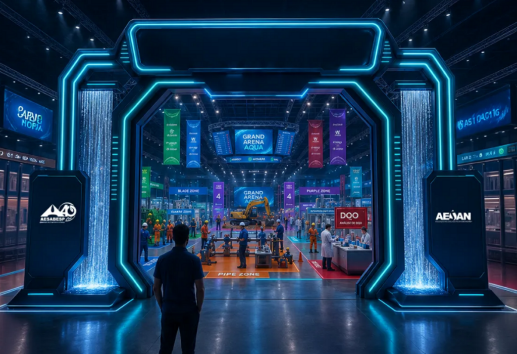 Grand Arena Aqua estreia na Fenasan 2026