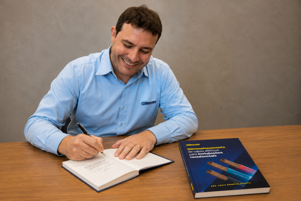 Empresa lança livro sobre dimensionamento elétrico Empresa lança livro sobre dimensionamento elétrico