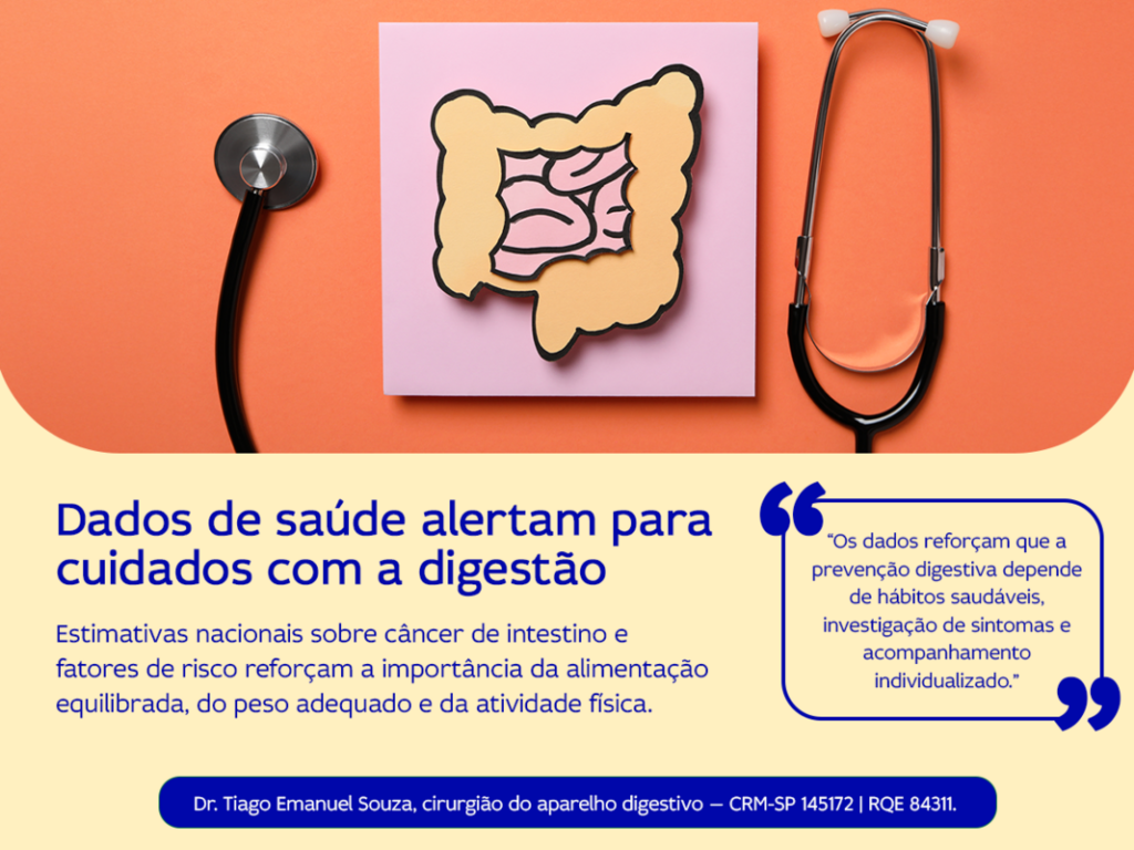 Dados alertam para riscos à saúde digestiva Dados alertam para riscos à saúde digestiva
