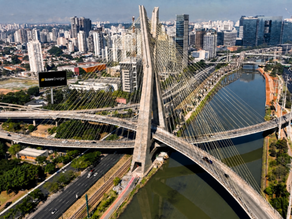 Energia solar poderá abastecer o transporte de São Paulo