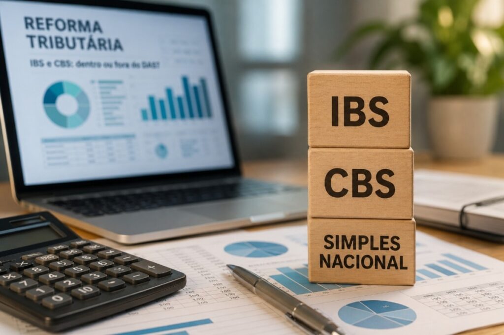 Simples Nacional: IBS e CBS dentro ou fora do DAS Simples Nacional: IBS e CBS dentro ou fora do DAS