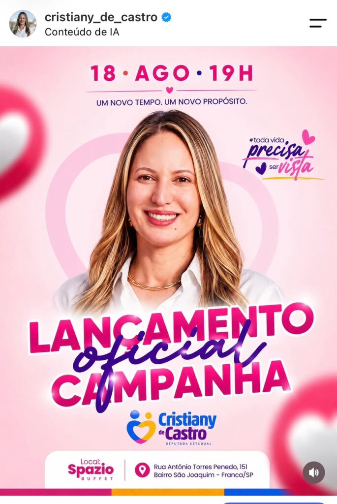 LANÇAMENTO OFICIAL DA CAMPANHA