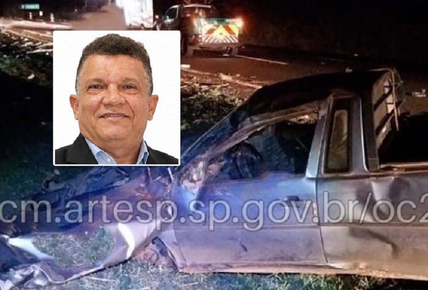 Acidente em rodovia mata ex-prefeito de Guatapará