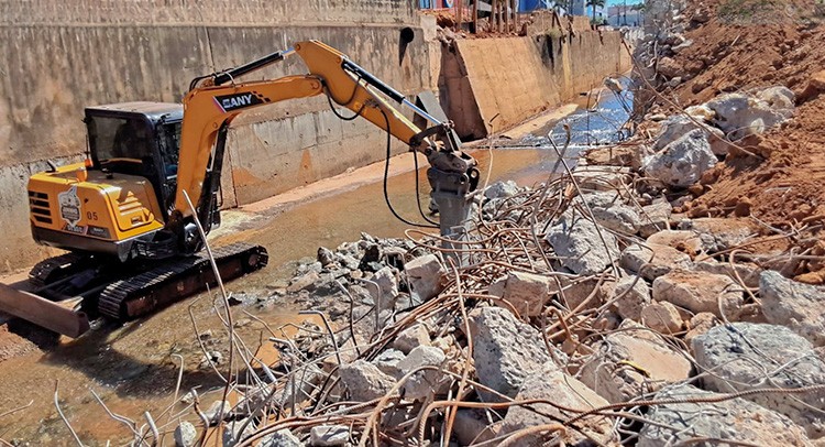 Obras do Córrego dos Bagres entram em nova fase de execução com interdição no trânsito