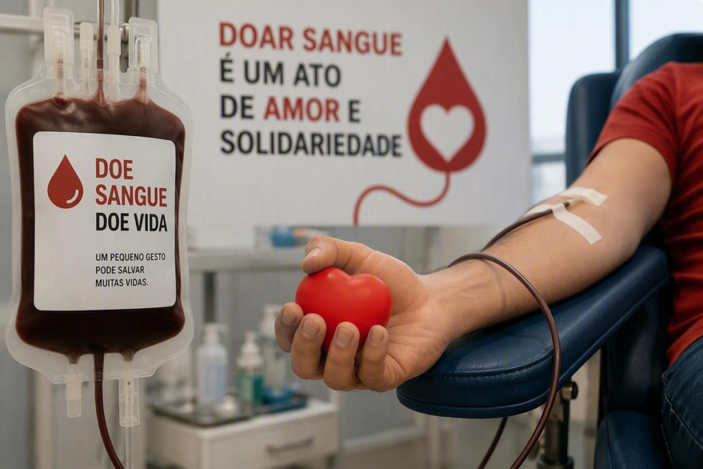 Campanhas ampliam conscientização sobre doação de sangue Campanhas ampliam conscientização sobre doação de sangue