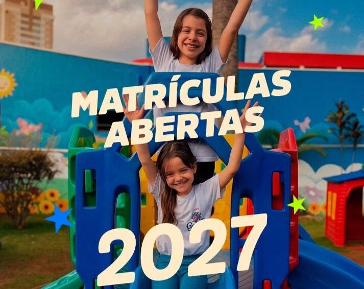 MATRÍCULAS ABERTAS PARA 2027 NO COLÉGIO GANDOLFI!