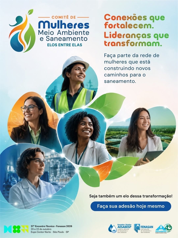 Comitê de Mulheres será lançado na Fenasan 2026 Comitê de Mulheres será lançado na Fenasan 2026