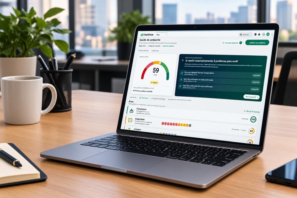 Sankhya lança IA que audita e monitora o ERP continuamente Sankhya lança IA que audita e monitora o ERP continuamente