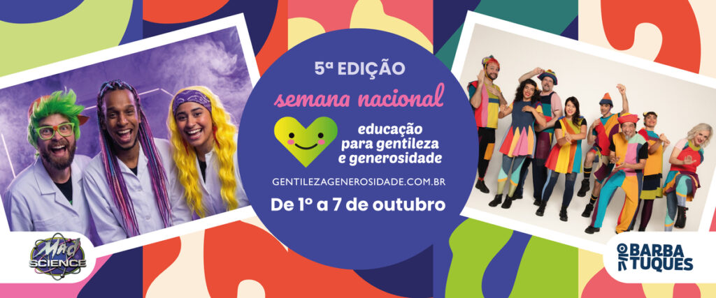 5ª SNEGG incentiva gentileza e generosidade pelo Brasil 5ª SNEGG incentiva gentileza e generosidade pelo Brasil