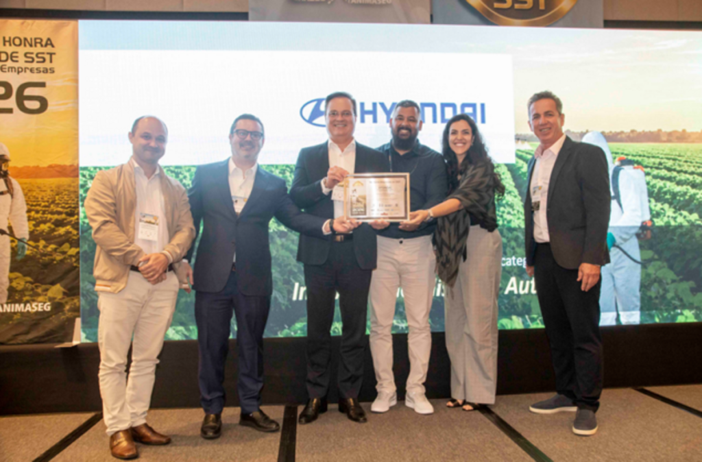 Hyundai vence prêmio de Segurança e Saúde no Trabalho Hyundai vence prêmio de Segurança e Saúde no Trabalho
