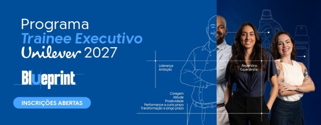 Unilever abre inscrições para o Programa de Trainee 2027 Unilever abre inscrições para o Programa de Trainee 2027