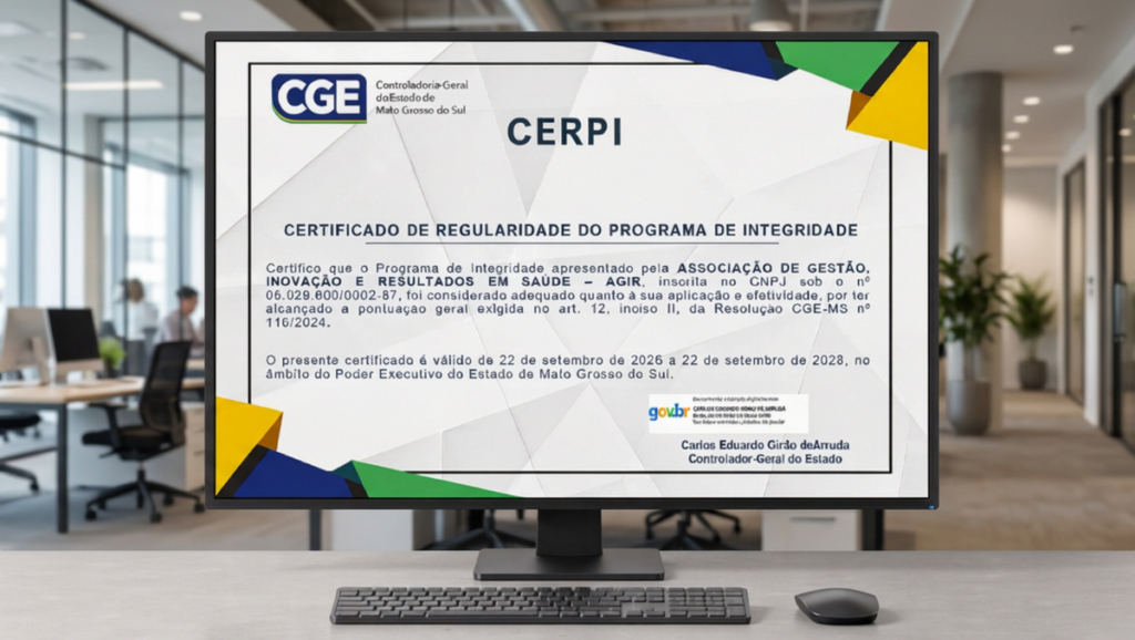 Agir conquista certificação em programa de integridade Agir conquista certificação em programa de integridade
