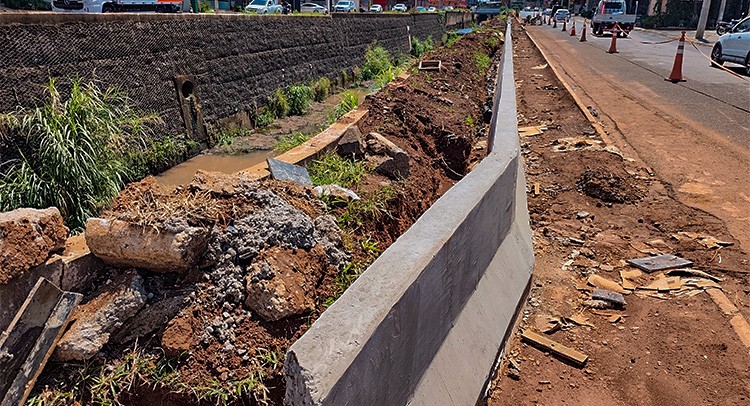 Franca investe R$ 35,9 milhões em obras contra enchentes nos córregos Cubatão, Bagres e Jardim Palmeiras
